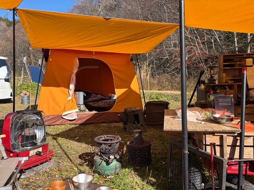 東北プリン会　開幕？ キャンプグランド・ベアーベル ソロキャンプ グループキャンプ フリーサイト ぱぱちょさんのキャンプブログ CAMPiii（キャンピー） -キャンプ専用SNS キャンプのすべてがここに集まる-