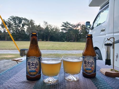 富士山まる出しの秋キャンプ 朝霧Camp Base そらいろキャンプ場（フリーサイト・区画サイト・電源区画サイト） ファミリーキャンプ 区画サイト キャンピングカー vios outdoor'sさんのキャンプブログ CAMPiii（キャンピー） -キャンプ専用SNS キャンプのすべてがここに集まる-