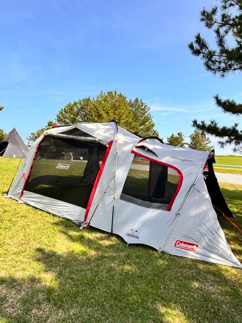 CAMP DE WILD BUNCH FEST.25 山口きらら博記念公園 グループキャンプ フリーサイト あやぴーさんのキャンプブログ CAMPiii(キャンピー) -キャンプ専用SNS キャンプのすべてがここに集まる-