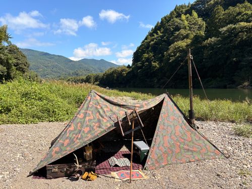 CAMPiii（キャンピー） Camp 'n'g  Roll♪🏁さんのキャンプブログ 秋晴れのグルメ 前川キャンプ場