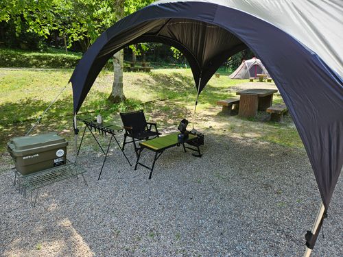 1年越しのホタルキャンプ ソロキャンプ 区画サイト 三代目とっしぃさんのキャンプブログ CAMPiii（キャンピー） -キャンプ専用SNS キャンプのすべてがここに集まる-