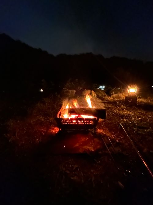 なんとか繰り出せたキャンプ⛺️ 新戸キャンプ場 ソロキャンプ 区画サイト Genさんのキャンプブログ CAMPiii（キャンピー） -キャンプ専用SNS キャンプのすべてがここに集まる-