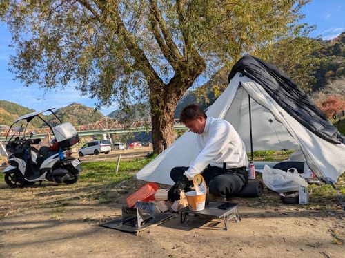 全国旅キャンプ第11弾は京都編 笠置キャンプ場 ソロキャンプ ファミリーキャンプ グループキャンプ フリーサイト ENJOY THE OUTDOORSさんのキャンプブログ CAMPiii（キャンピー） -キャンプ専用SNS キャンプのすべてがここに集まる-