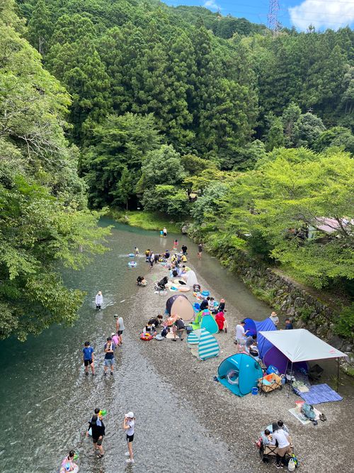 川の魅力に惹かれてリピート 奥伊勢フォレストピア 宮川山荘 ファミリーキャンプ 区画サイト オートサイト ヨスケサンバジャロさんのキャンプブログ CAMPiii(キャンピー) -キャンプ専用SNS キャンプのすべてがここに集まる-