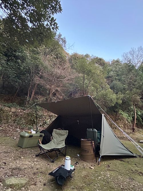 2月キャンプ　初めてと初めてキャンプ 和歌山キャンプ場 ゆらきゃんぷ ソロキャンプ グループキャンプ 区画サイト △kuuga△さんのキャンプブログ CAMPiii（キャンピー） -キャンプ専用SNS キャンプのすべてがここに集まる-