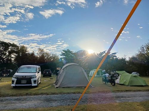 富士山まる出しの秋キャンプ 朝霧Camp Base そらいろキャンプ場（フリーサイト・区画サイト・電源区画サイト） ファミリーキャンプ 区画サイト キャンピングカー vios outdoor'sさんのキャンプブログ CAMPiii（キャンピー） -キャンプ専用SNS キャンプのすべてがここに集まる-