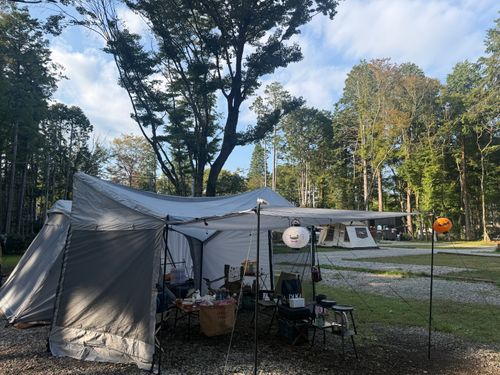 リベンジ！エアーテント SECRET BASE GOTEMBA AUTO CAMPGROUND グループキャンプ オートサイト ちはみなさんのキャンプブログ CAMPiii（キャンピー） -キャンプ専用SNS キャンプのすべてがここに集まる-