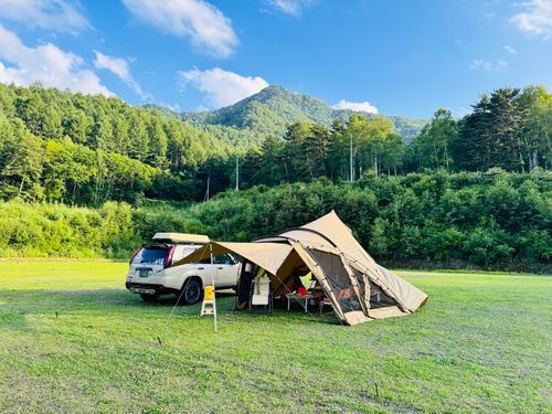 ★50回記念★  夏の高原絶景キャンプ 立原高原キャンプ場 ファミリーキャンプ フリーサイト EJIさんのキャンプブログ CAMPiii（キャンピー） -キャンプ専用SNS キャンプのすべてがここに集まる-