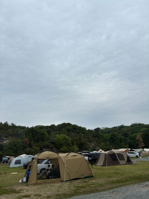 2026年6回目、恒例の遊園地キャン🎡 瀬戸内ナチュラルフィールド ファミリーキャンプ 区画サイト オートサイト わいげさんのキャンプブログ CAMPiii（キャンピー） -キャンプ専用SNS キャンプのすべてがここに集まる-