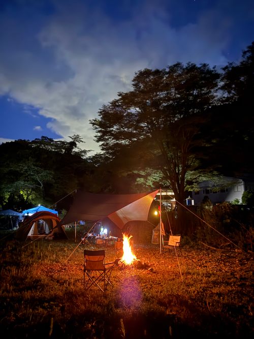 ２日連チャンキャンプ🏕️ 土村キャンプ適地 グループキャンプ フリーサイト オートサイト えるさんのキャンプブログ CAMPiii（キャンピー） -キャンプ専用SNS キャンプのすべてがここに集まる-