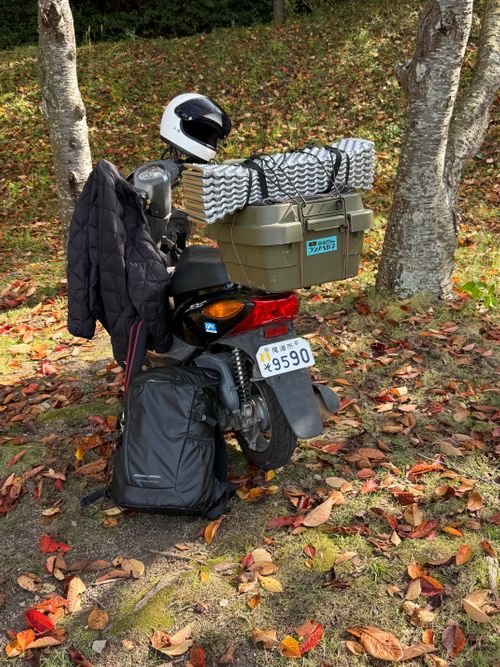 いつもの思いつきキャンプ🏕️  in原付キャンプツーリングの聖地 見近島キャンプ場 見近島自然公園 ソロキャンプ フリーサイト まーくんさんのキャンプブログ CAMPiii（キャンピー） -キャンプ専用SNS キャンプのすべてがここに集まる-