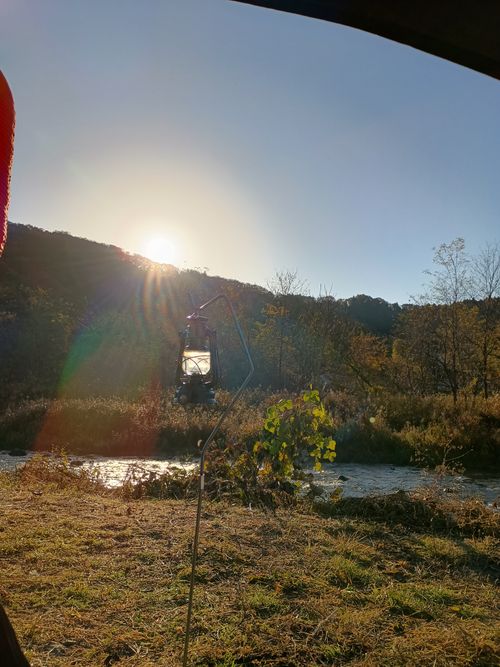 夜勤明けのお籠りキャンプ 角田大橋河川敷 ソロキャンプ フリーサイト ウエィダーさんのキャンプブログ CAMPiii（キャンピー） -キャンプ専用SNS キャンプのすべてがここに集まる-