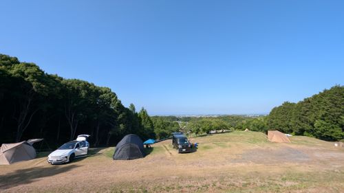お久しぶりの福岡キャンプ🏕️ ファミリーキャンプ 区画サイト オートサイト ヒゲキャンさんのキャンプブログ CAMPiii（キャンピー） -キャンプ専用SNS キャンプのすべてがここに集まる-