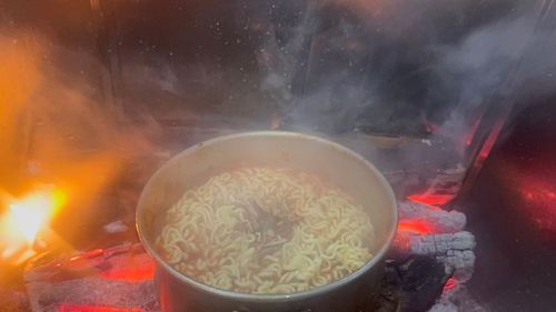 朝夕は、まだ冬だった PICA富士西湖 ソロキャンプ グループキャンプ 区画サイト フリーサイト まっつんさんのキャンプブログ CAMPiii（キャンピー） -キャンプ専用SNS キャンプのすべてがここに集まる-