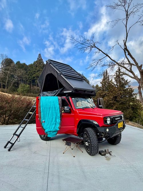 ルーフトップテント始めました🚗🏕️ オートサイト tatecampさんのキャンプブログ CAMPiii（キャンピー） -キャンプ専用SNS キャンプのすべてがここに集まる-