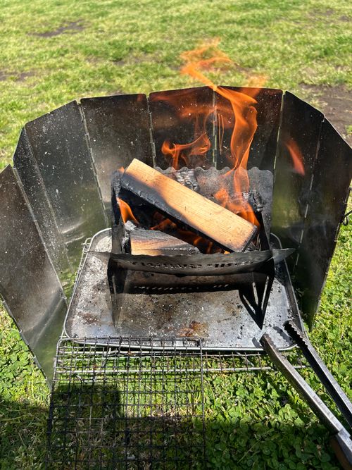 連休取れずに朝からデイキャン うみかぜ公園 ソロキャンプ フリーサイト Genさんのキャンプブログ CAMPiii（キャンピー） -キャンプ専用SNS キャンプのすべてがここに集まる-