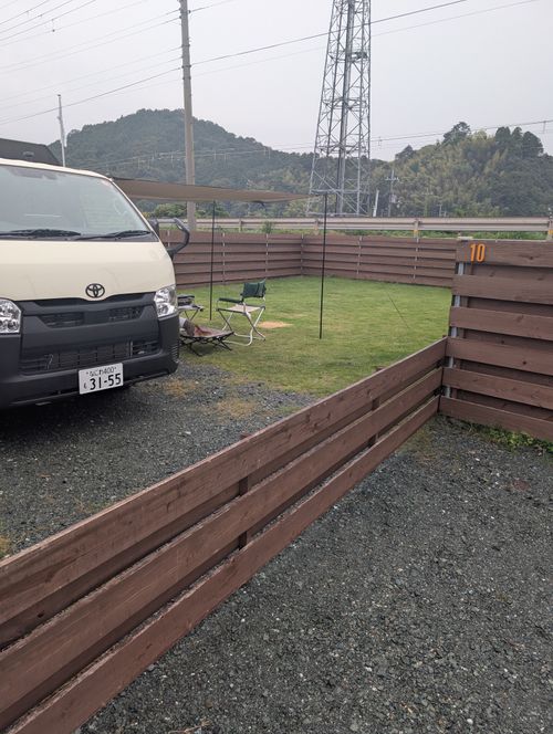 シルバーウィークに行けなくて雨 RVパークsmartおおい～Nomad&rsquo;sNook～ 区画サイト オートサイト yosihikozc4さんのキャンプブログ CAMPiii（キャンピー） -キャンプ専用SNS キャンプのすべてがここに集まる-