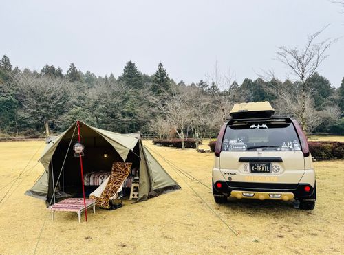 　　　　　　　　　　　富士山は何処に？ やまぼうしオートキャンプ場 ソロキャンプ フリーサイト EJIさんのキャンプブログ CAMPiii（キャンピー） -キャンプ専用SNS キャンプのすべてがここに集まる-