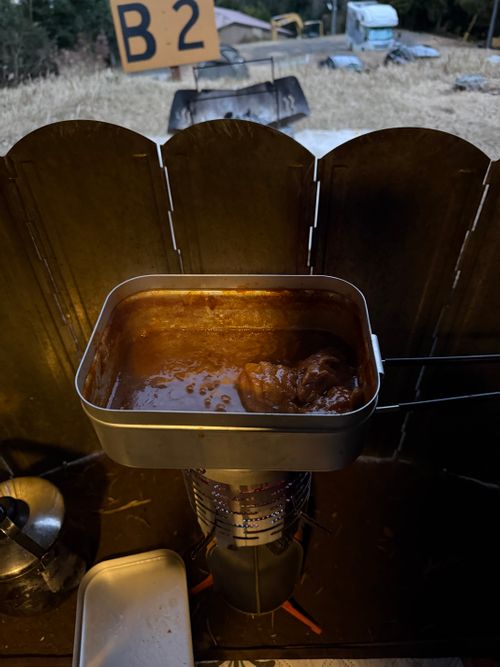 25納めは突然のお別れありの温泉キャン 湯河原温泉キャンプ場 ソロキャンプ 区画サイト Takadaさんのキャンプブログ CAMPiii（キャンピー） -キャンプ専用SNS キャンプのすべてがここに集まる-