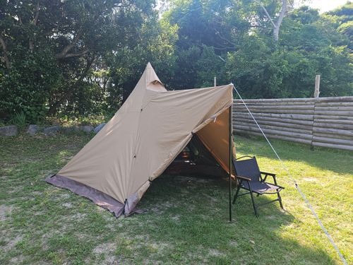 初の鹿児島キャンプ コースタルパークリトリート /Coastal Park RETREAT &ndash; RV & Campervan Site / ソロキャンプ 区画サイト 三代目とっしぃさんのキャンプブログ CAMPiii（キャンピー） -キャンプ専用SNS キャンプのすべてがここに集まる-