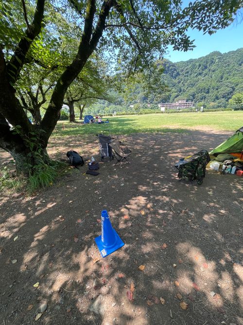久しぶりの上大島の木陰でデュオキャン! 上大島キャンプ場 ソロキャンプ グループキャンプ フリーサイト ma9さんのキャンプブログ CAMPiii(キャンピー) -キャンプ専用SNS キャンプのすべてがここに集まる-