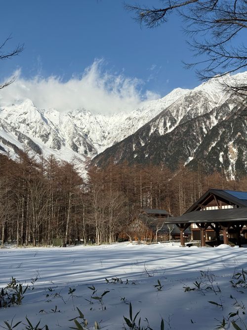 冬の上高地は寒かった。 上高地森のリゾート小梨 ソロキャンプ フリーサイト シルバーズさんのキャンプブログ CAMPiii（キャンピー） -キャンプ専用SNS キャンプのすべてがここに集まる-