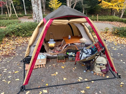 ①季節外れのUNAGI とDONABEで米を炊く🌾 ②ボージョレ・ヌーボー解禁日🍷にキャンプ🏕️ ③4年前と同じ場所で紅葉狩り🍁 大久保キャンプ場 ソロキャンプ 区画サイト waccy0441さんのキャンプブログ CAMPiii（キャンピー） -キャンプ専用SNS キャンプのすべてがここに集まる-