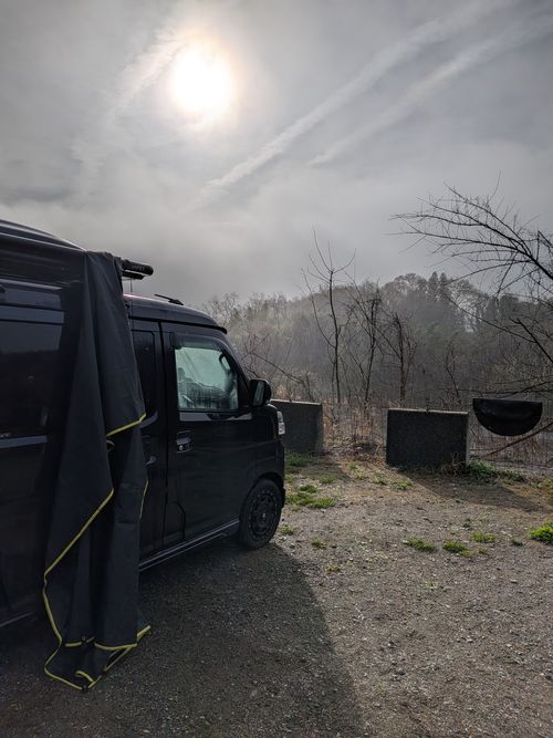 Genまい ともえ川Park ソロキャンプ 区画サイト オートサイト IZUIZUさんのキャンプブログ CAMPiii（キャンピー） -キャンプ専用SNS キャンプのすべてがここに集まる-