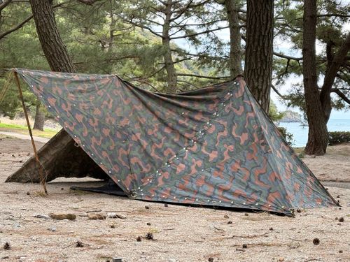 少し広めの汚宿へ引っ越ししました🇳🇴 大神子海岸 ソロキャンプ フリーサイト camping roll♪さんのキャンプブログ CAMPiii（キャンピー） -キャンプ専用SNS キャンプのすべてがここに集まる-