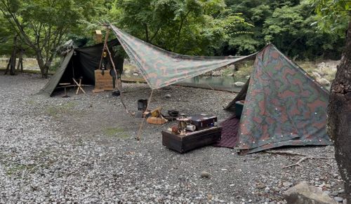 合同軍事演習🪖【軍幕デュオキャン🇵🇱🇳🇴】 グループキャンプ ソロキャンプ フリーサイト Camp 'n'g  Roll♪🏁さんのキャンプブログ CAMPiii（キャンピー） -キャンプ専用SNS キャンプのすべてがここに集まる-