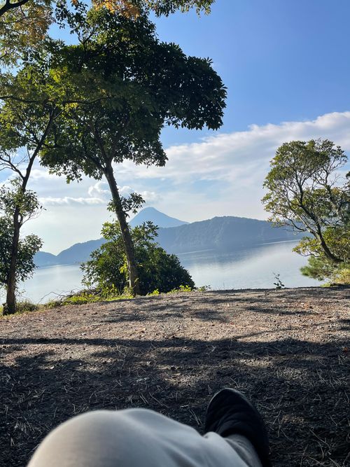 絶景九州富士‼︎🗻 指宿レイクグリーンキャンプ場 ソロキャンプ 区画サイト Anomiさんのキャンプブログ CAMPiii（キャンピー） -キャンプ専用SNS キャンプのすべてがここに集まる-