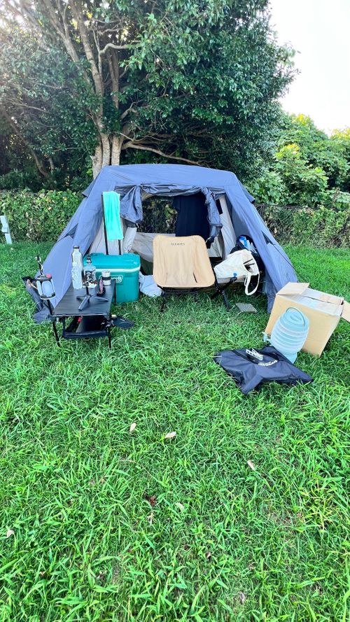 【ソロキャンプデビュー】デビュー戦にはちょうど良さそう！ ソレイユの丘 オートキャンプ場 ソロキャンプ 区画サイト しんじょーさんのキャンプブログ CAMPiii（キャンピー） -キャンプ専用SNS キャンプのすべてがここに集まる-