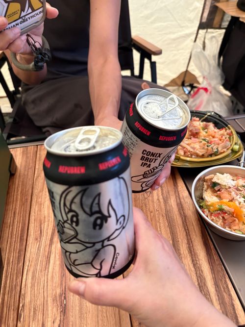 夏満喫！と思ってたのに悪天候😱川流れキャンプできずにワタシの夏は終わった(._. ) 道志渓谷キャンプ場 グループキャンプ 区画サイト ぷりんさんのキャンプブログ CAMPiii（キャンピー） -キャンプ専用SNS キャンプのすべてがここに集まる-