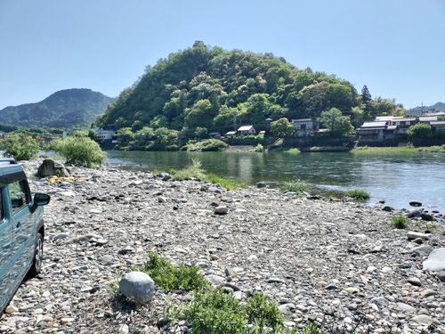 河原でキャンプ 美濃橋 河川敷 ソロキャンプ グループキャンプ フリーサイト たかたかぽんたさんのキャンプブログ CAMPiii（キャンピー） -キャンプ専用SNS キャンプのすべてがここに集まる-