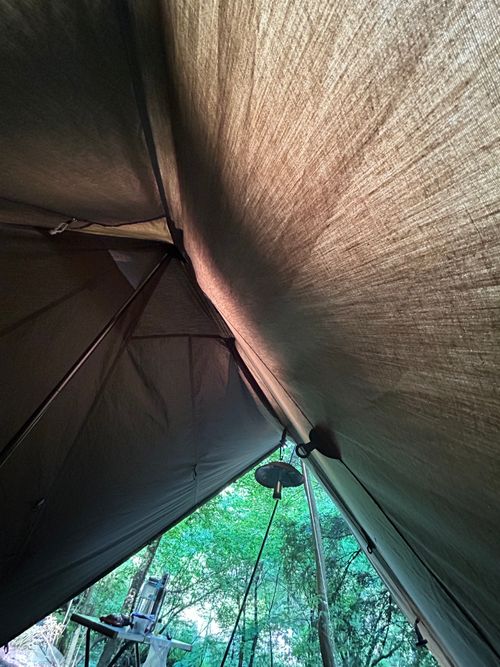 新緑キャンプ🏕 椿荘オートキャンプ場 ソロキャンプ 区画サイト Genさんのキャンプブログ CAMPiii（キャンピー） -キャンプ専用SNS キャンプのすべてがここに集まる-