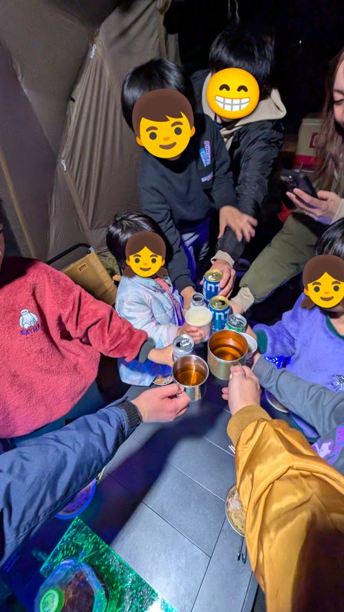 春の熊本でお花見ファミグル🌸🏕️🌸 ゆのまえグリーンパレス ファミリーキャンプ グループキャンプ 区画サイト オートサイト ヒゲキャンさんのキャンプブログ CAMPiii（キャンピー） -キャンプ専用SNS キャンプのすべてがここに集まる-