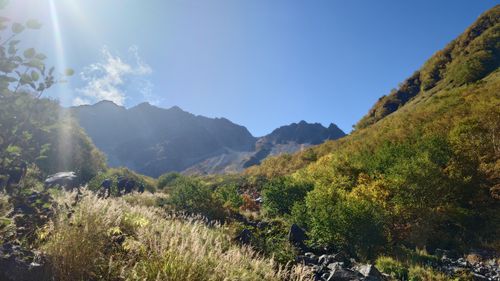紅葉🍁登山 涸沢カール ソロキャンプ グループキャンプ フリーサイト まーささんのキャンプブログ CAMPiii（キャンピー） -キャンプ専用SNS キャンプのすべてがここに集まる-