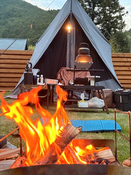 地元に出来たキャンプ場でソロキャン🏕️ SORANIWA GLAMPING (そらにわグランピング) ソロキャンプ オートサイト 宮下　洋平さんのキャンプブログ CAMPiii（キャンピー） -キャンプ専用SNS キャンプのすべてがここに集まる-