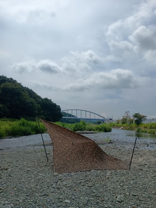 CAMPiii(キャンピー) ウエィダーさんのキャンプブログ 地元の川deデーキャンプ 金目川水道橋