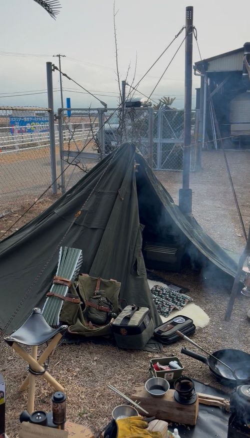 ポツンと一軒家⛺️🪖 グループキャンプ フリーサイト camping roll♪さんのキャンプブログ CAMPiii（キャンピー） -キャンプ専用SNS キャンプのすべてがここに集まる-