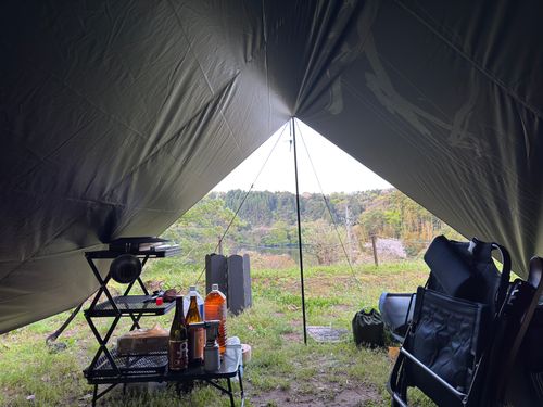 暑いそして寒い レイクサイド亀山キャンプ場 ソロキャンプ オートサイト 区画サイト P-yaさんのキャンプブログ CAMPiii（キャンピー） -キャンプ専用SNS キャンプのすべてがここに集まる-