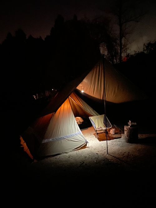 徒歩ソロで行く、武甲山と荒川の眺めが最高な、ともえ川Parkへ！ ともえ川Park ソロキャンプ 区画サイト ma9さんのキャンプブログ CAMPiii（キャンピー） -キャンプ専用SNS キャンプのすべてがここに集まる-