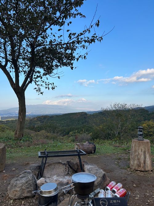富士山🗻愛でつつ、ソロキャン満喫 negura campground ソロキャンプ フリーサイト Genさんのキャンプブログ CAMPiii（キャンピー） -キャンプ専用SNS キャンプのすべてがここに集まる-