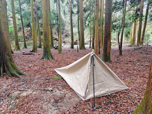 実験キャンプや。 大阪府 ソロキャンプ フリーサイト ぞのさんさんのキャンプブログ CAMPiii（キャンピー） -キャンプ専用SNS キャンプのすべてがここに集まる-