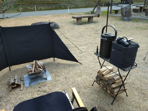 クラフトビールと温泉キャンプ🏕️ 萩阿武川温泉公園（キャンプ可） ソロキャンプ フリーサイト ＪＩＭＭＹさんのキャンプブログ CAMPiii（キャンピー） -キャンプ専用SNS キャンプのすべてがここに集まる-