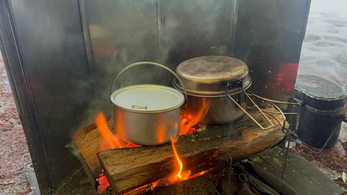 今シーズン初の雪中キャンプ。つーか氷中キャンプ。 飛騨荘川 一色の森キャンプ場 ソロキャンプ 区画サイト まっつんさんのキャンプブログ CAMPiii（キャンピー） -キャンプ専用SNS キャンプのすべてがここに集まる-
