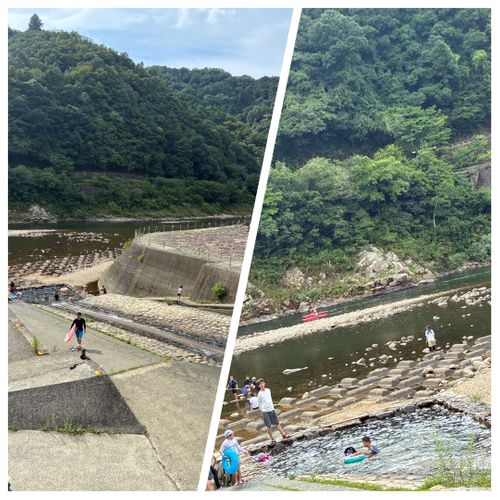 2026年11回目、恒例の川遊びキャン🛶 江の川カヌー公園さくぎ ファミリーキャンプ 区画サイト オートサイト わいげさんのキャンプブログ CAMPiii（キャンピー） -キャンプ専用SNS キャンプのすべてがここに集まる-