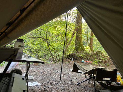 久しぶりのソロキャンプ🏕️ 道志の森キャンプ場 ソロキャンプ フリーサイト Genさんのキャンプブログ CAMPiii（キャンピー） -キャンプ専用SNS キャンプのすべてがここに集まる-