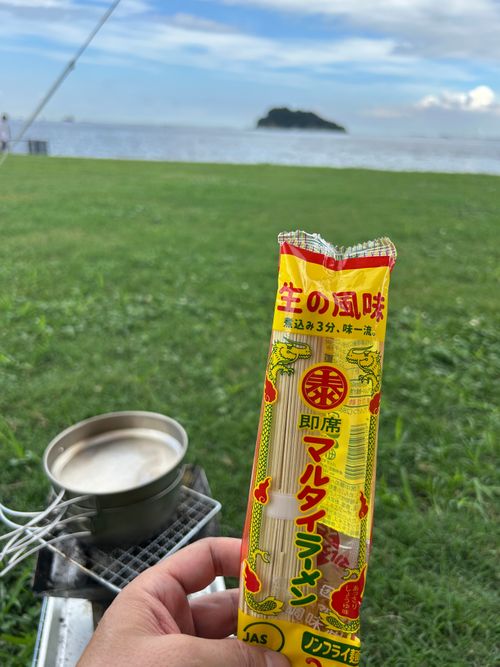代休取らなきゃ行けないし、DDタープ乾かさなきゃ行けないし、やむなくDAYキャン繰り出した😆 うみかぜ公園 ソロキャンプ フリーサイト Genさんのキャンプブログ CAMPiii（キャンピー） -キャンプ専用SNS キャンプのすべてがここに集まる-