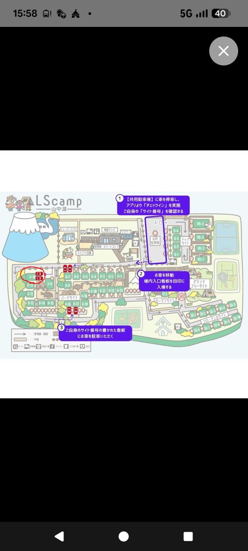 富士山満喫キャンプ LScamp山中湖 ファミリーキャンプ グループキャンプ 区画サイト ひなはるさんのキャンプブログ CAMPiii（キャンピー） -キャンプ専用SNS キャンプのすべてがここに集まる-